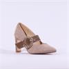 Una Healy Feels So Good Band Buckle Heel - Taupe